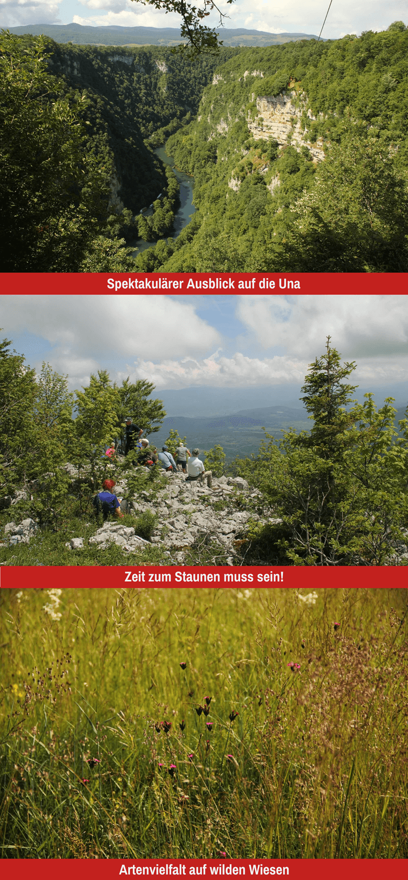 Eindrücke aus dem Una-Nationalpark