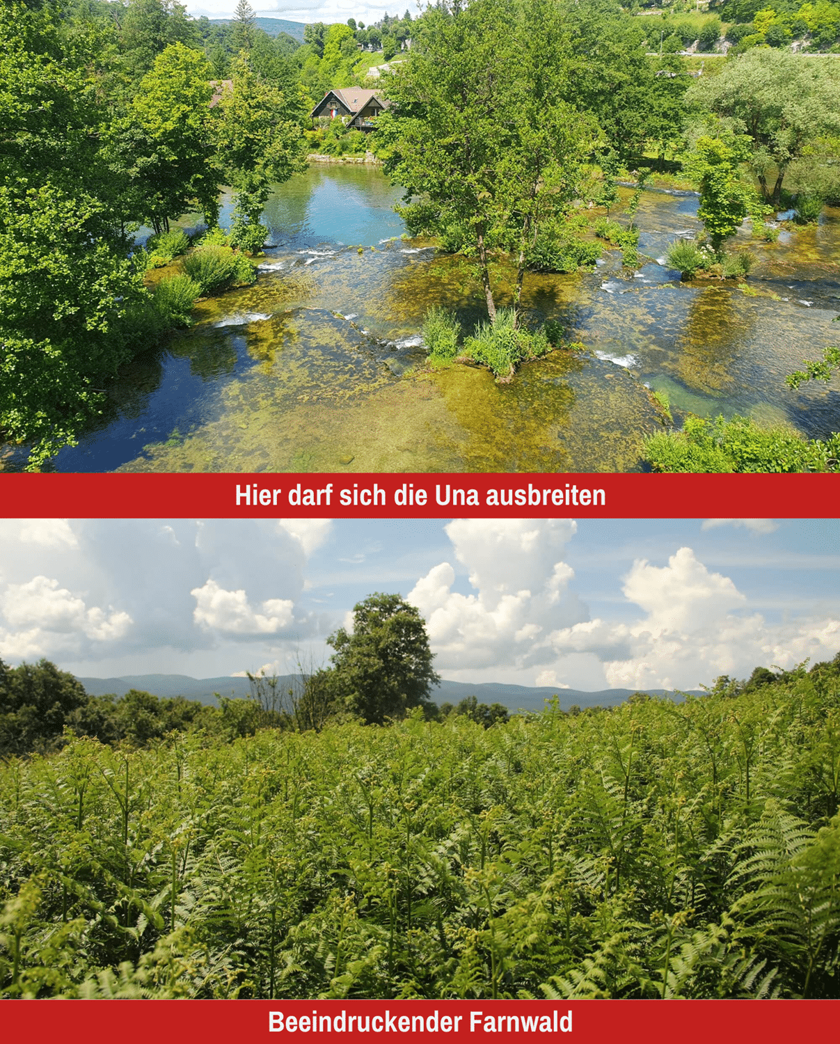 Eindrücke aus dem Una-Nationalpark